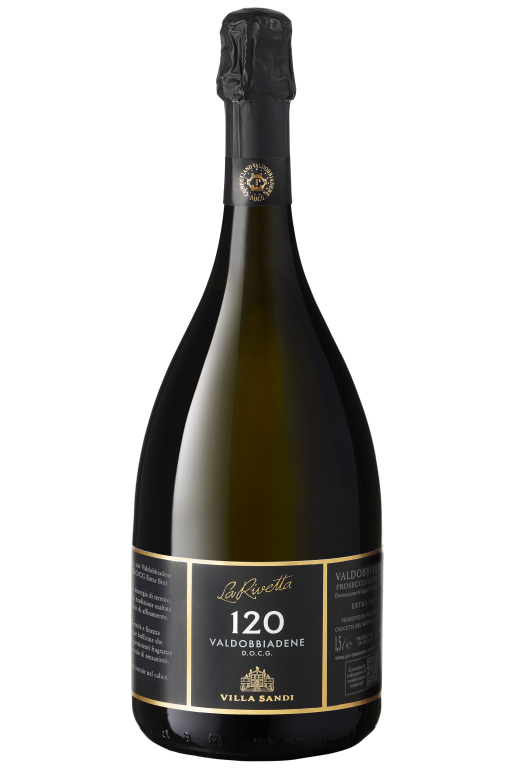 Valdobbiadene DOCG Prosecco Superiore Rivetta 120 Extra Brut Magnum 1,5 ltr.